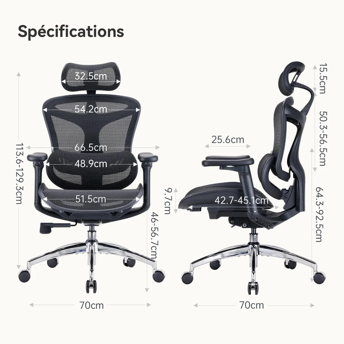 Sihoo Doro C300, référence B0C3T865C2 — vue 3