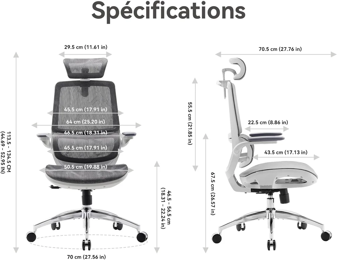 Sihoo M59AS, référence B0DDWFV93Z — vue 3