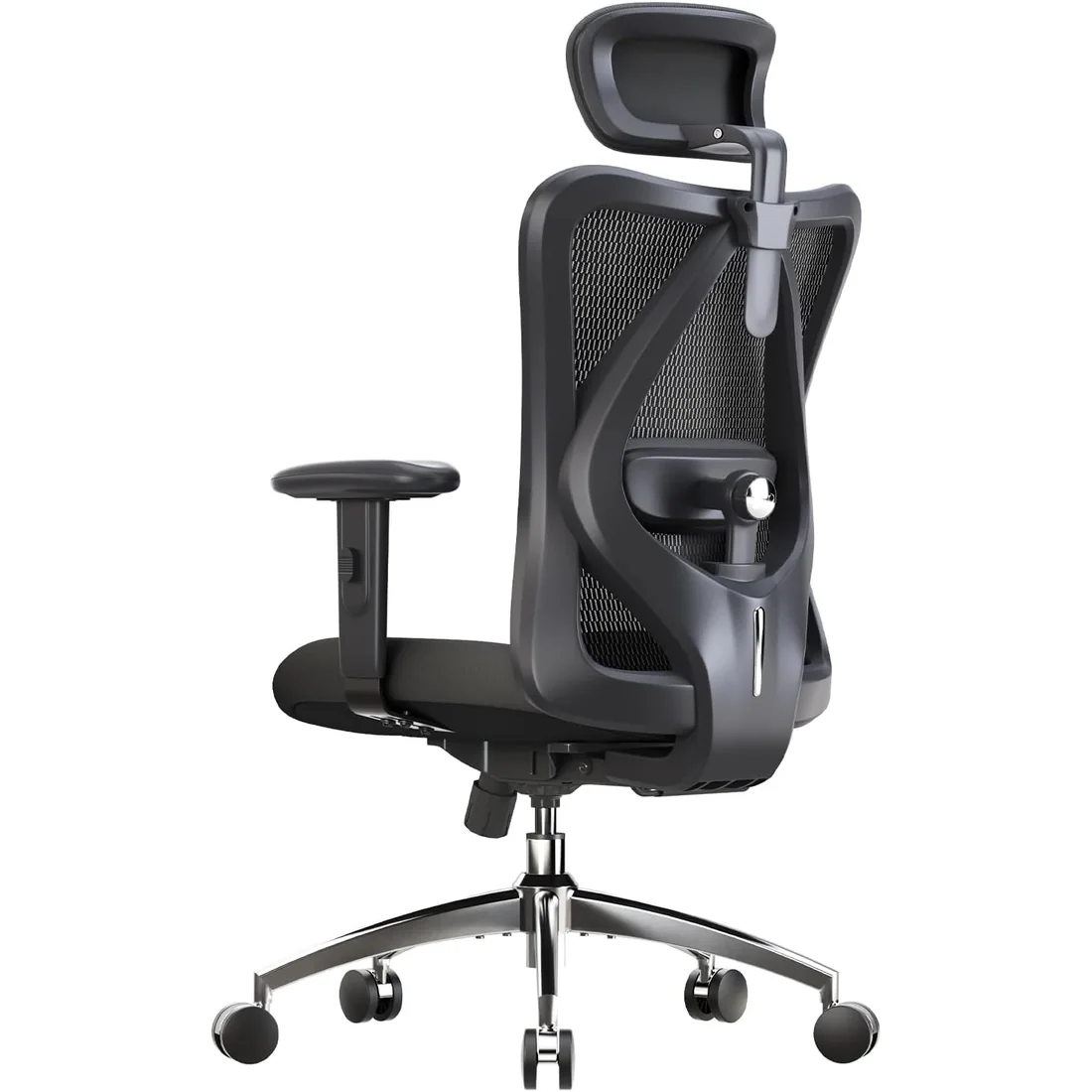 Chaise ergonomique Noir Mat · Q6MD Sihoo